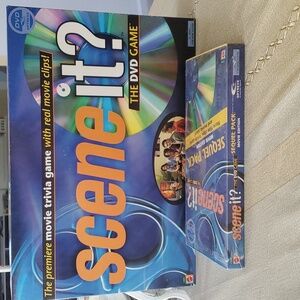 Scene It Dvd Trivia Game & NWT Sequel Pack